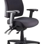 ergoform - clerical (black base) chair