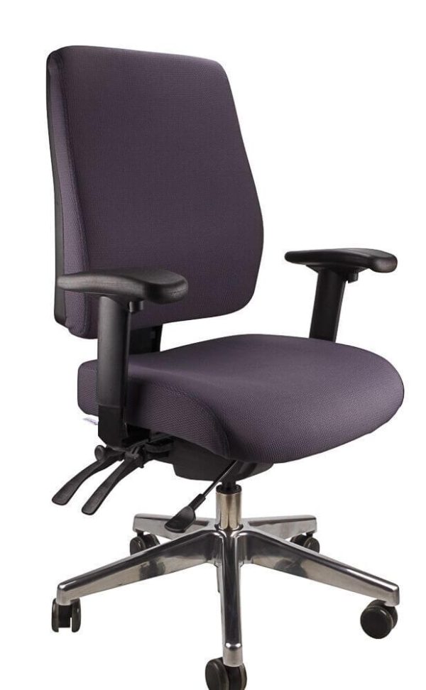 ergoform - clerical (black base) chair