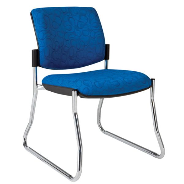 chrome finish masey chair