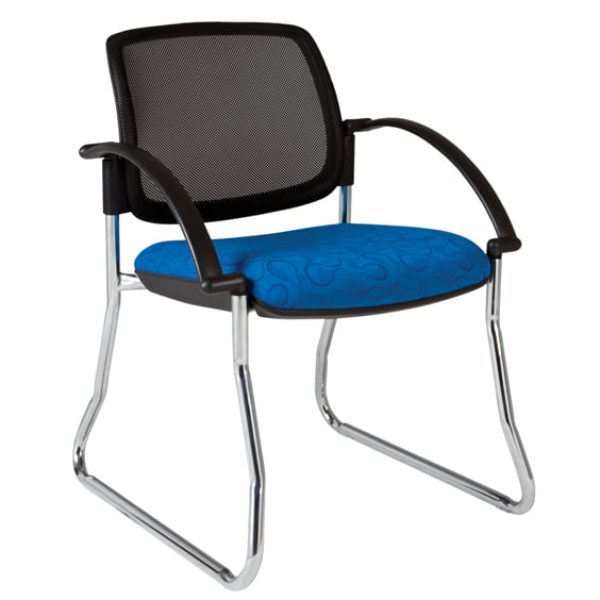chrome finish masey chair