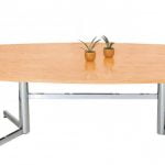 Express Boardroom Table - Chrome Legs