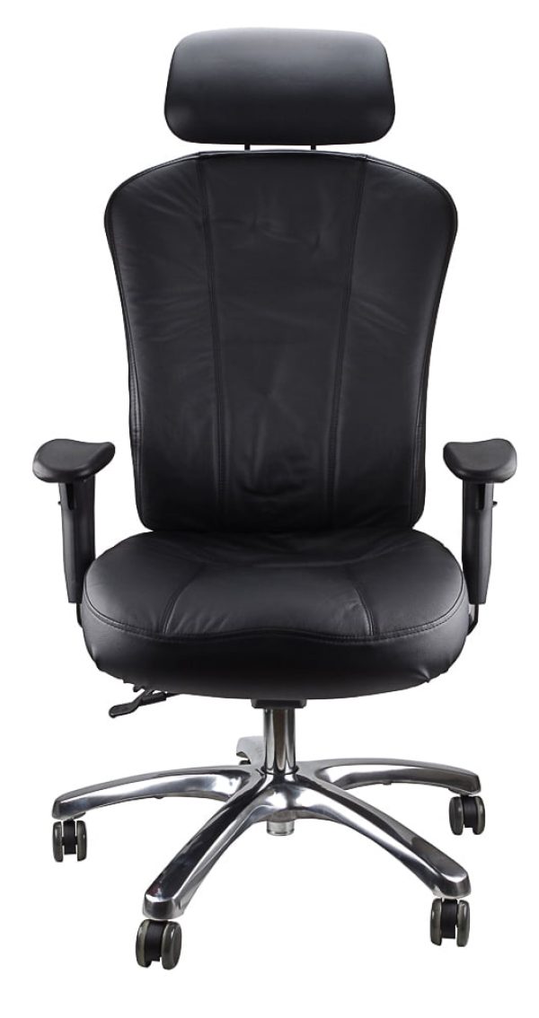 black multi office chair