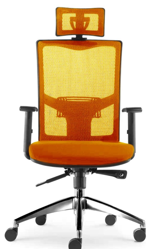 Mesh Chair Orange